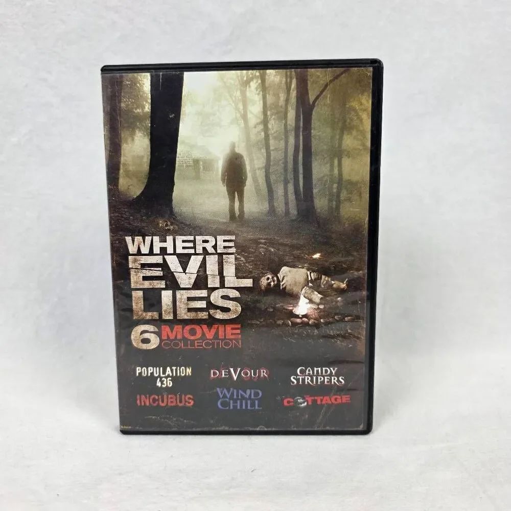 Where Evil Lies 6 Movie Collection Horror DVD